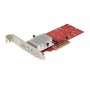 StarTech Dual M.2 PCIe SSD Adapter Card - NVMe or AHCI NGFF M-Key SSD PEX8M2E2