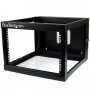 StarTech 6U 22" Open Frame Wall Mount Server Rack RK619WALLOH