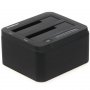 Simplecom SD322-BK Aluminium Dual Bay USB3.0 Docking Station 2.5" 3.5" SATA HDD