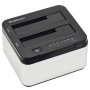 Simplecom SD322 Dual Bay USB 3.0 Aluminium Docking Station for 2.5"" and 3.5"" SATA HDD Silver