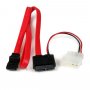 StarTech 50cm Slimline SATA to SATA Cable SLSATAF20