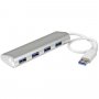 Startech St43004ua 4 Port Portable Usb 3.0 Hub - Aluminum