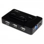 StarTech 6 Port USB 3.0 / USB 2.0 Combo Hub with 2A Charging Port ST7320USBC