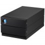 LaCie 8TB 2big RAID USB 3.1 Type-C External Desktop Storage Solution STHJ8000800