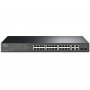 TP-Link TL-SL2428P 24-Port 10/100Mbps + 4-Port Gigabit Smart PoE+ Switch