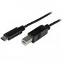 StarTech 1m USB Type-C to Type-B Cable (M/M) - Black