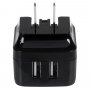 Startech Usb2pacbk Dual Port Usb Wall Charger 17w 3.4a