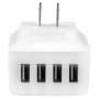Startech Usb4pacwh 4-port Usb Wall Charger 34w / 6.8a