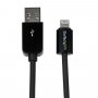 Startech Usblt2mb 2m Black 8-pin Lightning To Usb Cable