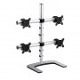 Atdec VFS Freestanding Quad Display Desk Mount up to 32" VFS-Q