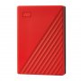 WD My Passport 4TB USB3.0 Portable Storage - Red WDBPKJ0040BRD
