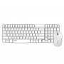 Rapoo X1800S Wireless Optical Mouse & Keyboard Combo - White