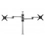 ATDEC DUAL DISPLAY MONITOR ARM AF - POLISHED AFS-AT-DC
