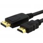 Astrotek Displayport Dp To Hdmi Adapter Converter Cable 1M - Male To Male 1080P Gold-Plated