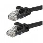 Astrotek Cat6 Cable 50cm - Black Color Premium Rj45 Ethernet Network Lan Utp Patch Cord 26awg-cca Pvc Jacket