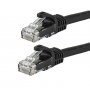 Astrotek Cat6 Cable 10m - Black Color Premium Rj45 Ethernet Network Lan Utp Patch Cord 26awg-cca Pvc Jacket