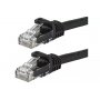 Astrotek Cat6 Cable 30m - Black Color Premium Rj45 Ethernet Network Lan Utp Patch Cord 26awg-cca Pvc Jacket