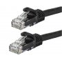 Astrotek Cat6 Cable 3m - Black Color Premium Rj45 Ethernet Network Lan Utp Patch Cord 26awg-cca Pvc Jacket
