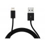 Astrotek 1m Usb Lightning Data Sync Charger Black Cable For Iphone 6s 6 Plus 5 5s Ipad Air Mini Ipod