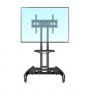 North Bayou Height Adjustable Trolley For Tv Screen Size 40-65 Max 45.5kg