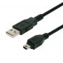 Blupeak 1m USB 2.0 Type-A Male to Mini USB Male Cable