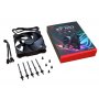 Asus Rog Strix Xf120 4-pin Pwm Fan For Pc Case/radiator/cpu Cooling, 120x120x25, Whisper Quiet, Anti Vibration, 400,000 Hours, 5 Yr Warranty