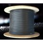 8ware 350m Cat6a Ethernet Outdoor Underground Shielded External Lan Cable Roll Black Copper Twisted Core Pvc Jacket Blk