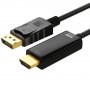 Astrotek Displayport Dp Male To Hdmi Male Cable 4k Resolution For Laptop Pc To Monitor Projector Hdtv Video Cable 3m