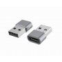 Astrotekusb Type C Female To Usb 2.0 Male Otg Adapter 480mhz For Laptop, Wall Chargers,phone Sliver 1 Yr Wty