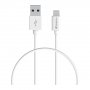 Verbatim Charge & Sync Lightning Cable 50cm - White--lightning To Usb A