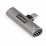 Startech.com Cdp2capdm Usb C Audio Charge Adapter With 60w Pd