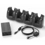 Zebra Crd3x01-401ees 4 Slot Ethernet Charge Cradle Kit (intl)