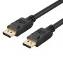 Generic Dp-dp-mm 2m 8k Displayport Cable: Dp(m) To Dp(m) V1.4 Support 8k @60hz, 4k @120hz, 2m