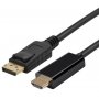 Blupeak Dphd02 2m Displayport Male To Hdmi Male Cable (lifetime Warranty)