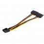 Startech Dsatpmolp4 Dual Sata Power To 4-pin Molex Power Ada