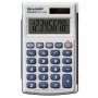Sharp El243s 8 Digit Dual Powered Hard Case Pocket Ca