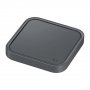 Samsung Ep-p2400bbegww Wireless Charger Pad- Single, Without Cable, Dark Grey, 1yr