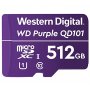 WD Purple 512GB SC QD101 microSD Card (WDD512G1P0C)