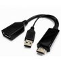 8ware Hdmi Male To Display Port Female With Usb (for Power)