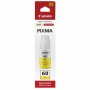 Canon Gi60y Yellow 70ml Ink Bottle For Pixma Endurance G6060 G6065