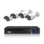 Hiseeu H5nvr 4ch 2mp/1080p Poe Cctv System