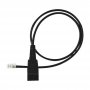 Yealink Qd-rj9-cord,  Qd To Rj Cord For Yhs36/yhs34/yhs34 Lite