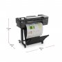 Hp F9a28e Designjet T830 24 Inch Mfp  