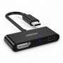 Choetech Hub-m03 Usb C To Hdmi Adapter(4k@60hz) With 60w Pd Charging Port Thunderbolt 3 Compatible