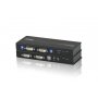 Aten Dvi Dual View Kvm Extender With Audio, Rs232, Edid Mode Support, Sun/mac Kb/ms Support