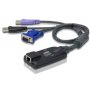 Aten Vga Usb Virtual Media Kvm Adapter With Smart Card Support For Kn, Km Series