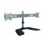Brateck  Dual Monitor Desktop Stand For 13"-27" Lcd Monitors And Screens LDT08-T02