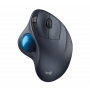 Logitech Wireless Mouse M570 Wireless Trackball - Black