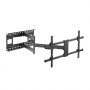 Brateck Extra Long Arm Full-motion Tv Wall Mount For Most 43'-80' Flat Panel Tvs Up To 50kg Vsea 200x200/300x200/300x300/400x200/400x300/max 800x400