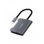 Mbeat Tough Link Usb-c To Dual 4k Hdmi Adapter - Space Grey